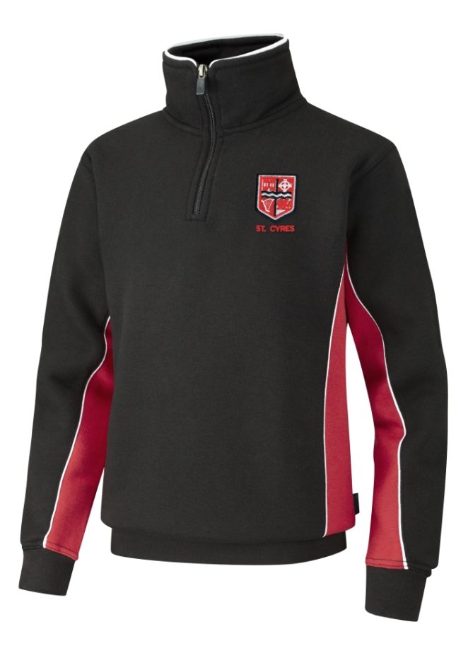 St Cyres Comprehensive School - ST CYRES SPORTS TOP 14 ZIP, St Cyres Comprehensive School
