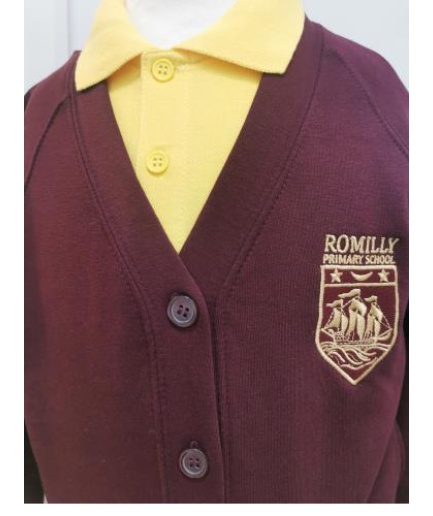 Romilly Primary School - ROMILLY CARDIGAN, Romilly Primary School