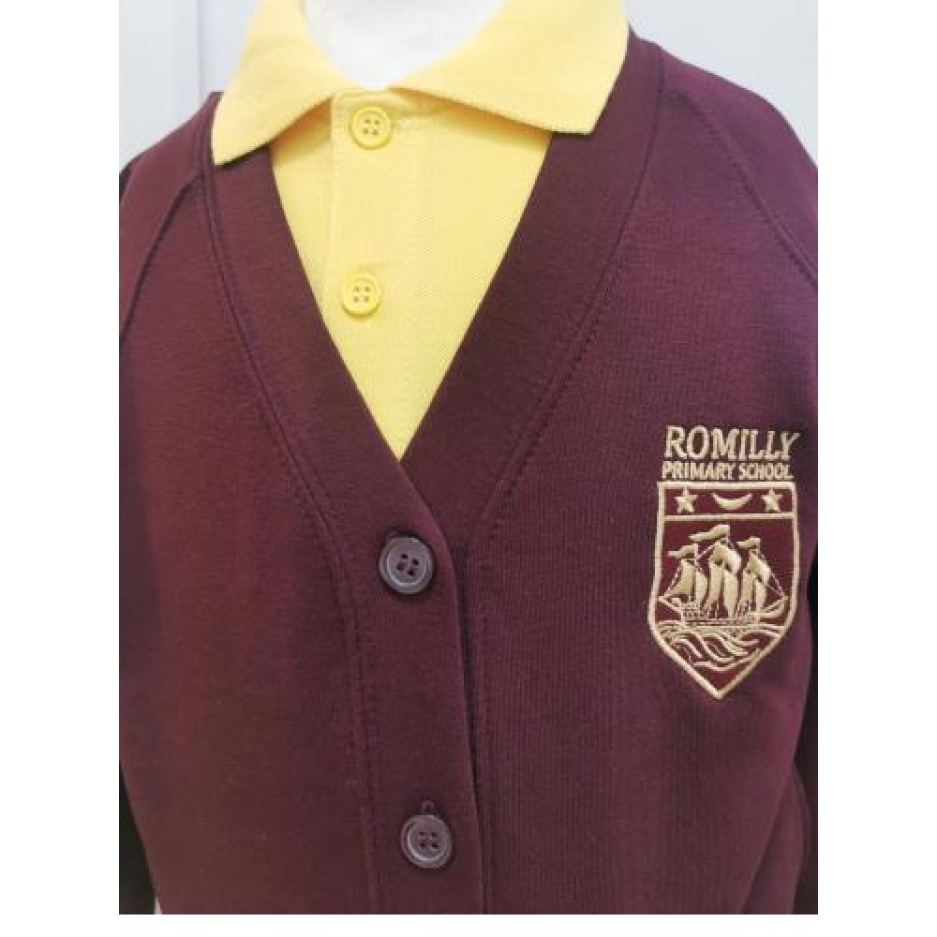 Romilly Primary School - ROMILLY CARDIGAN, Romilly Primary School
