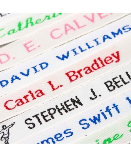 WOVEN SEW IN NAME LABELS, Primary Schools, Name Labels & Pens