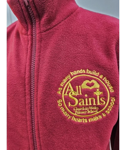 All Saints Church In Wales Primary School - ALL SAINTS FLEECE, All Saints Primary School, Fleeces