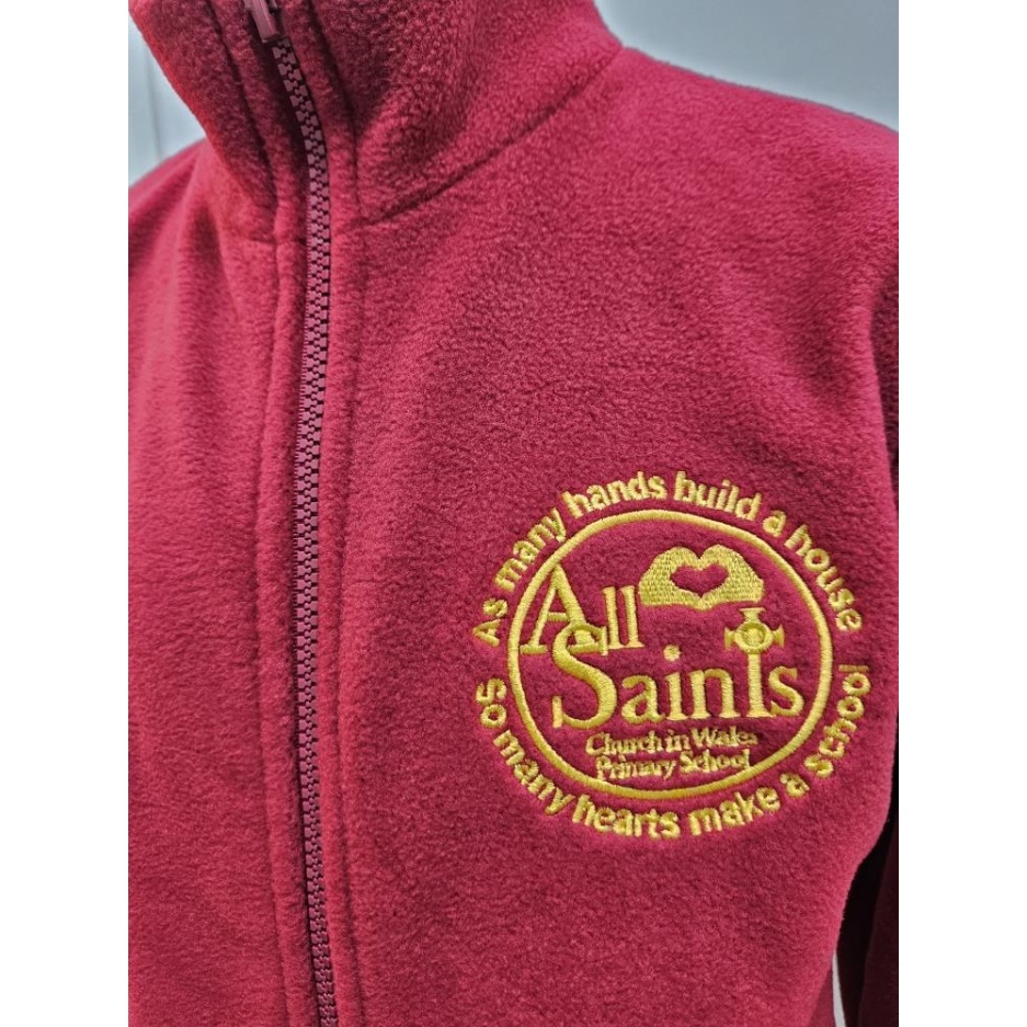 All Saints Church In Wales Primary School - ALL SAINTS FLEECE, All Saints Primary School, Fleeces