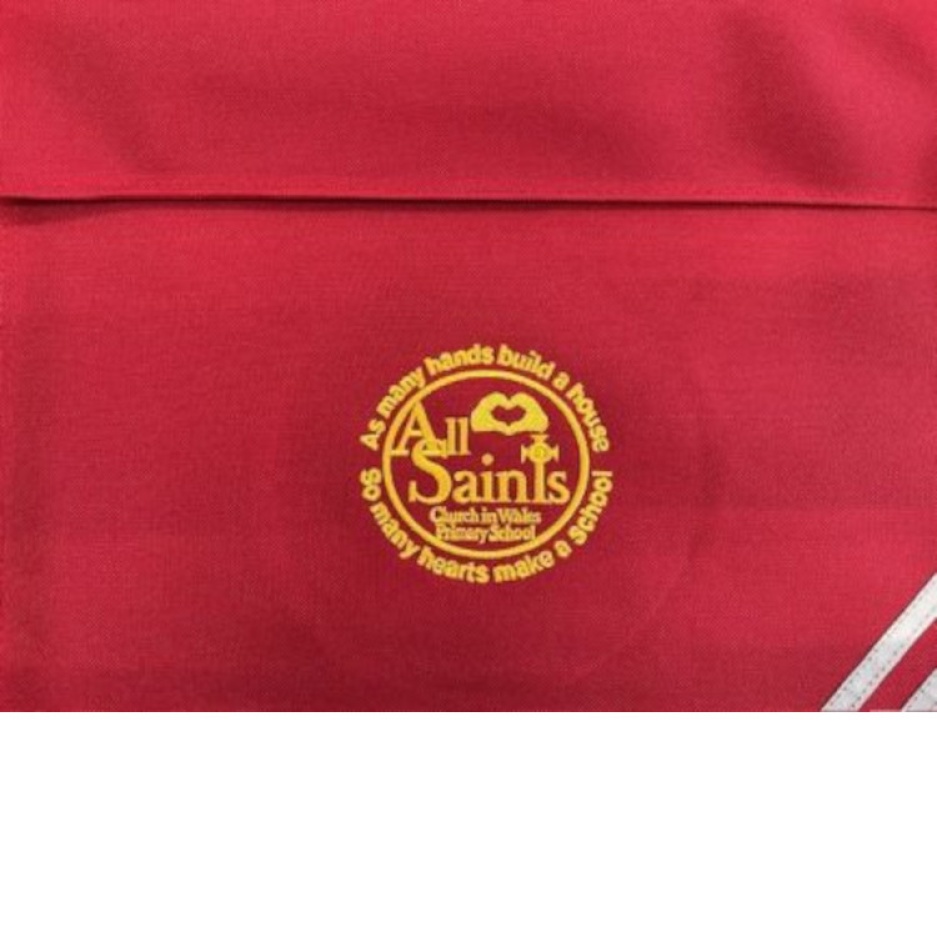 All Saints Church In Wales Primary School - ALL SAINTS BOOKBAG, All Saints Primary School