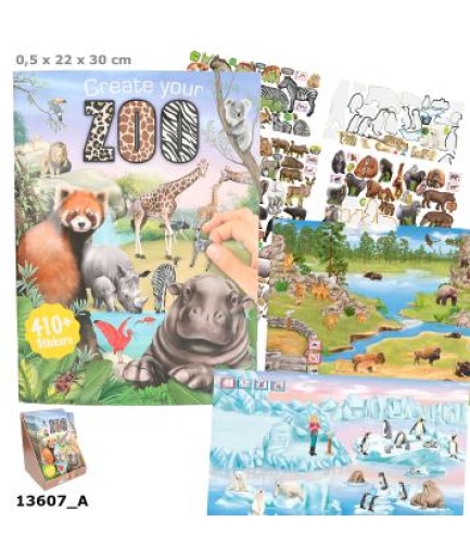 Create Your Zoo Colouring Book, TOP Model