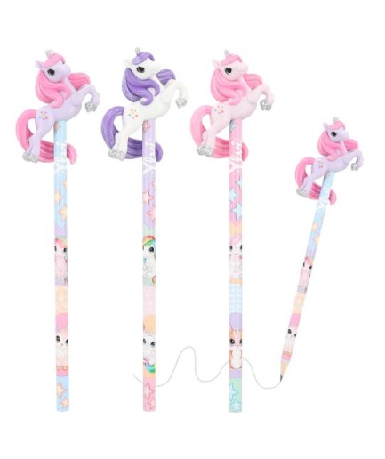 3D Unicorn Topper Pencil, Accessories, Stationery