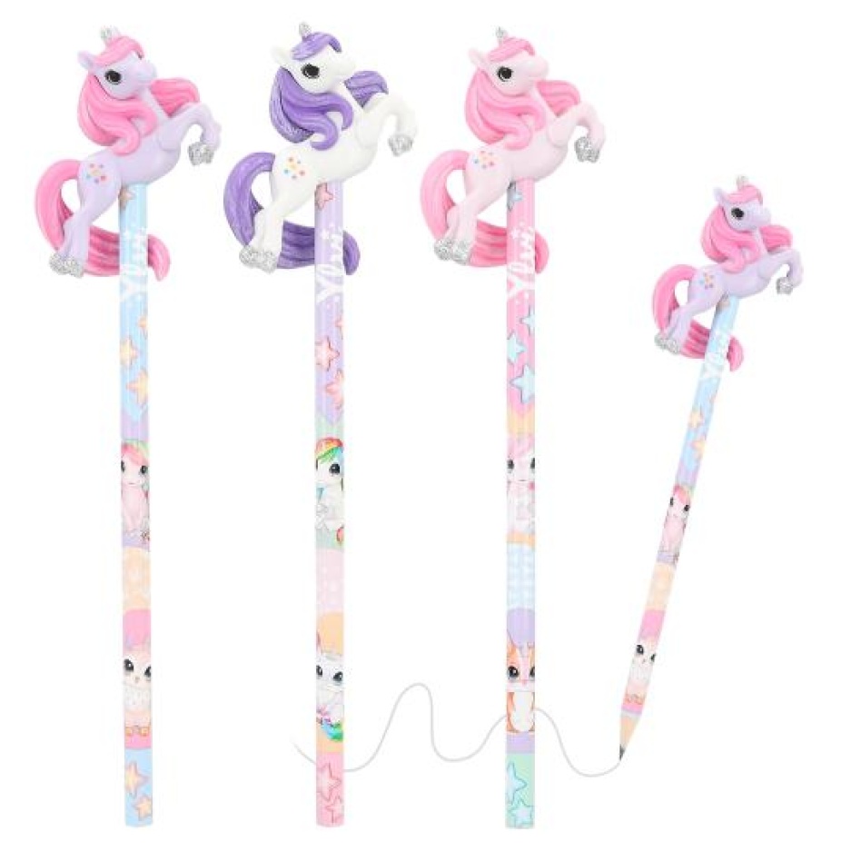 3D Unicorn Topper Pencil, Accessories, Stationery