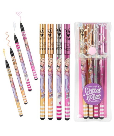 TOPModel Glitter Gel Metallic Pen Set, TOPModel Stationery